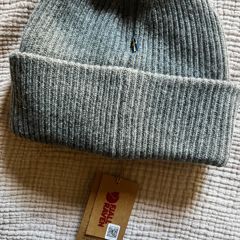 Fjallraven 1960 LOGO HAT Grey One Size NWT - Picture 3 of 6